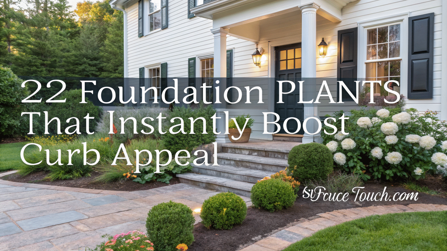 22 Best Foundation Plants to Elevate Your Home's Curb Appeal