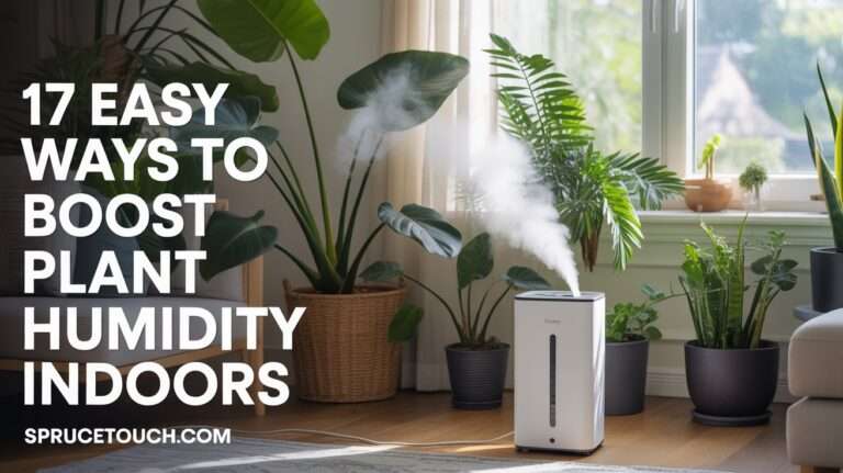 Easy ways to boost plant humidity