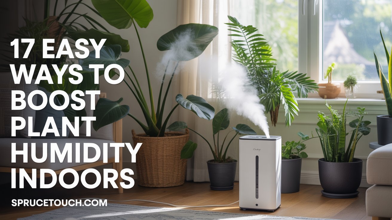 Easy ways to boost plant humidity