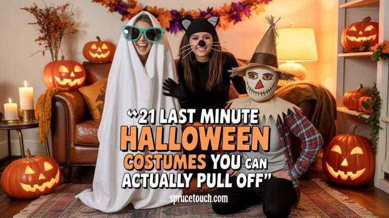Last-Minute Halloween Costumes ideas