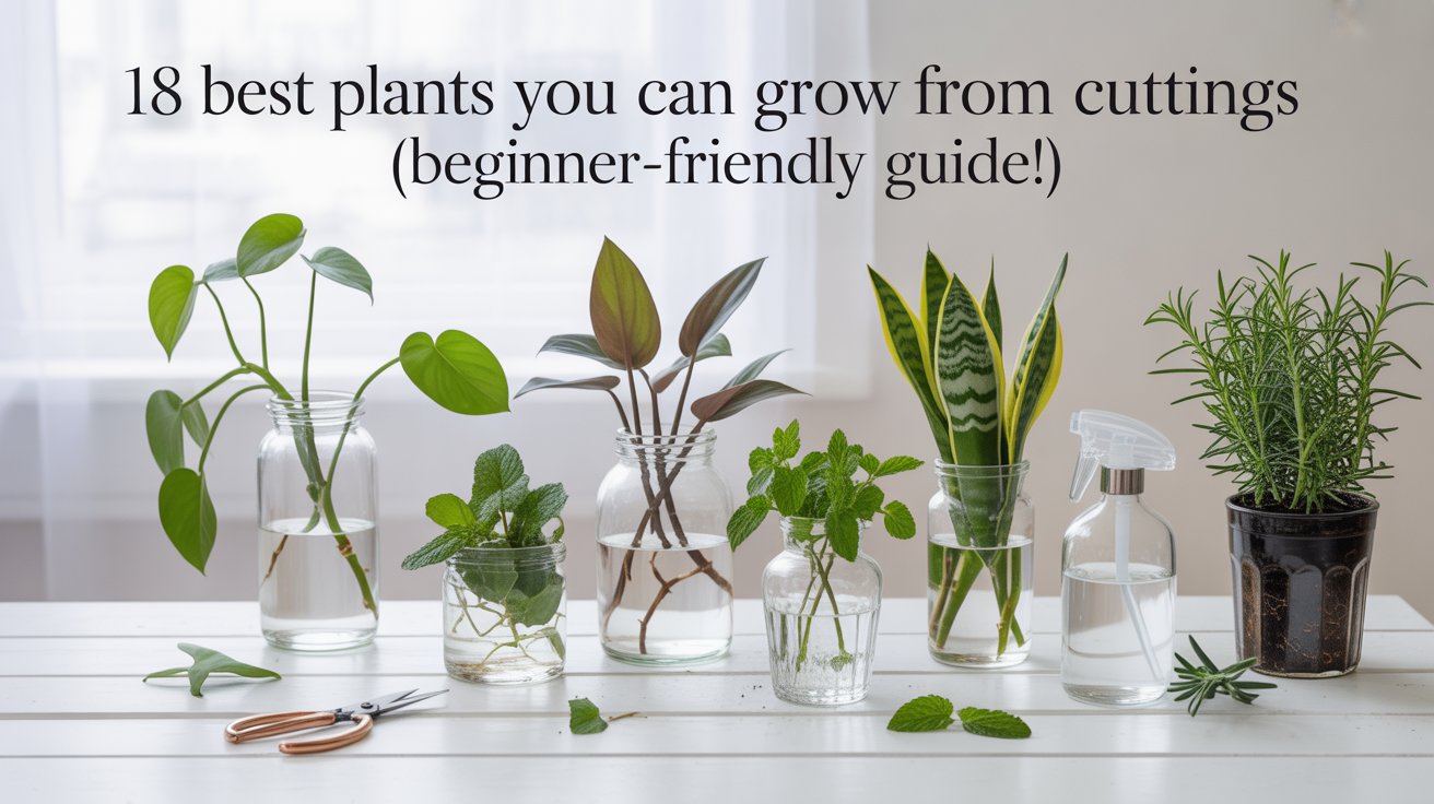 Best Plants You Can Grow From Cuttings