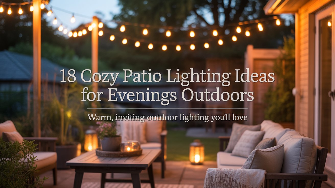 Cozy Patio Lighting Ideas