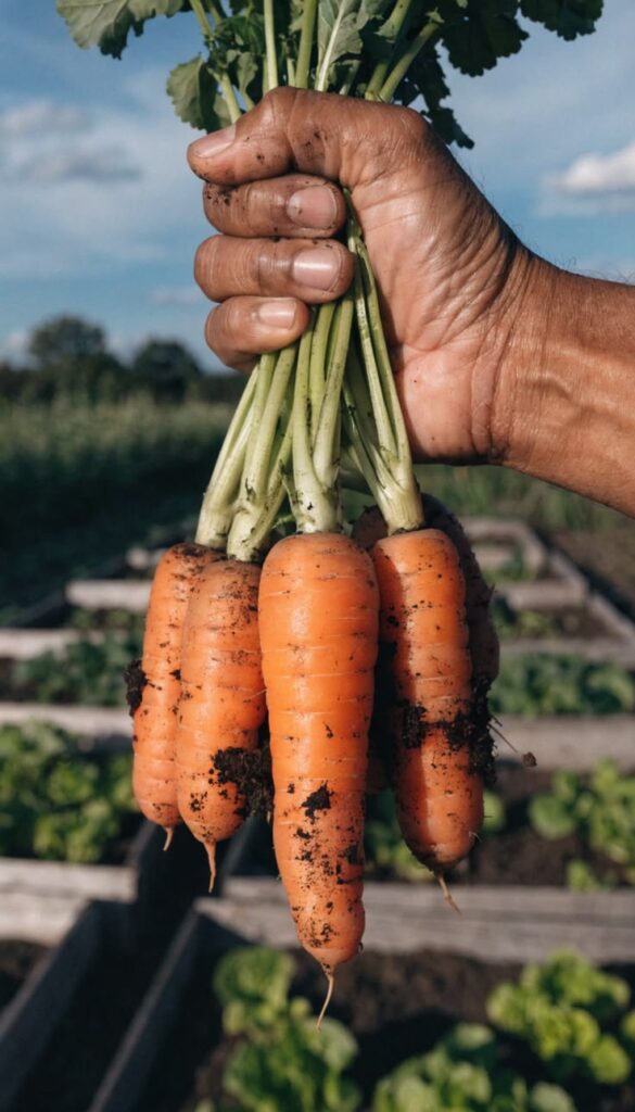 Baby Carrots – Sweet & Space-Smart