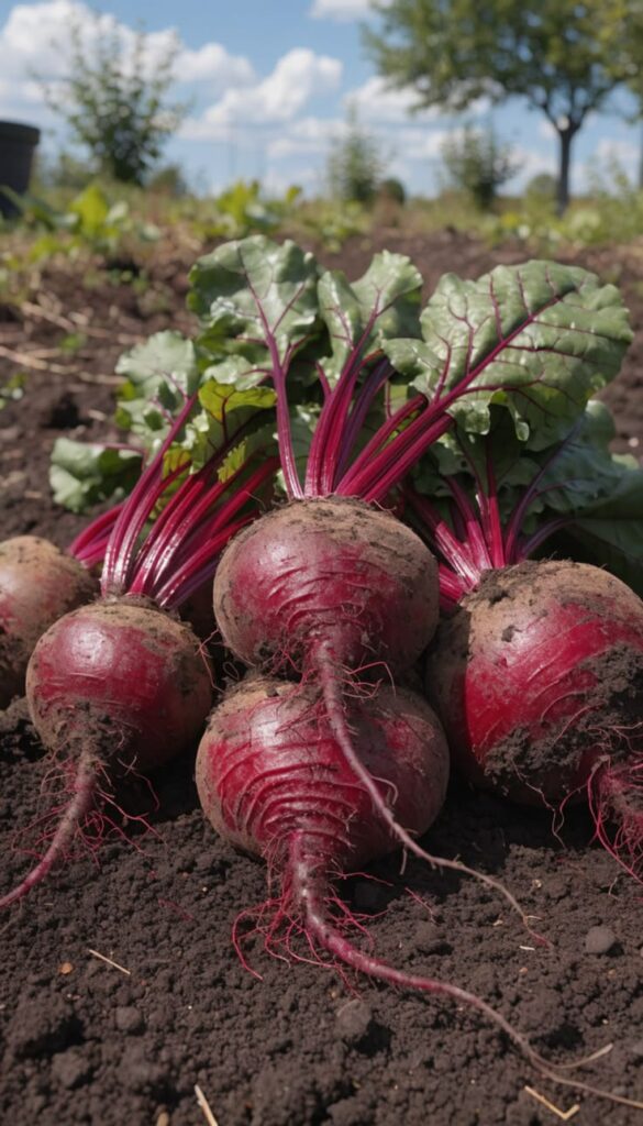 Beets – Roots and Greens in 50 Days