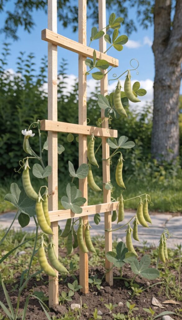 Peas (Snow or Snap) – Quick Cool-Season Climber