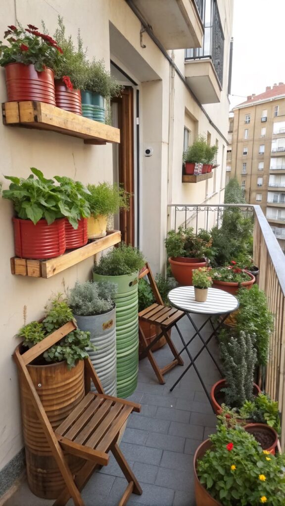 Reuse Old Containers for Planters (Budget Hack)