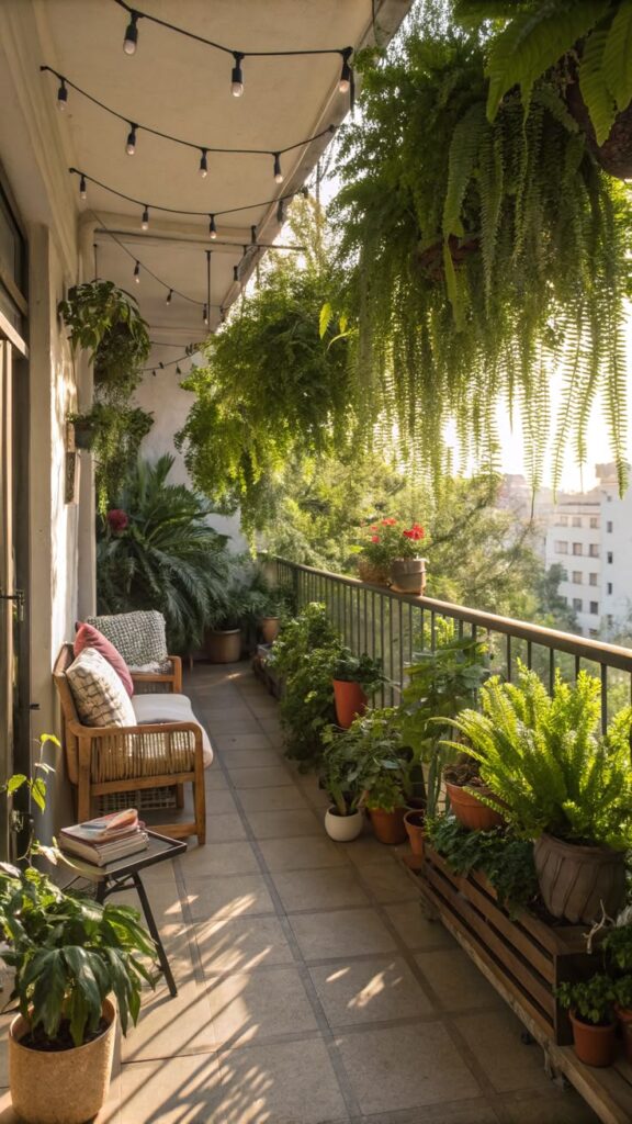 Use Hanging Planters to Free Up Space