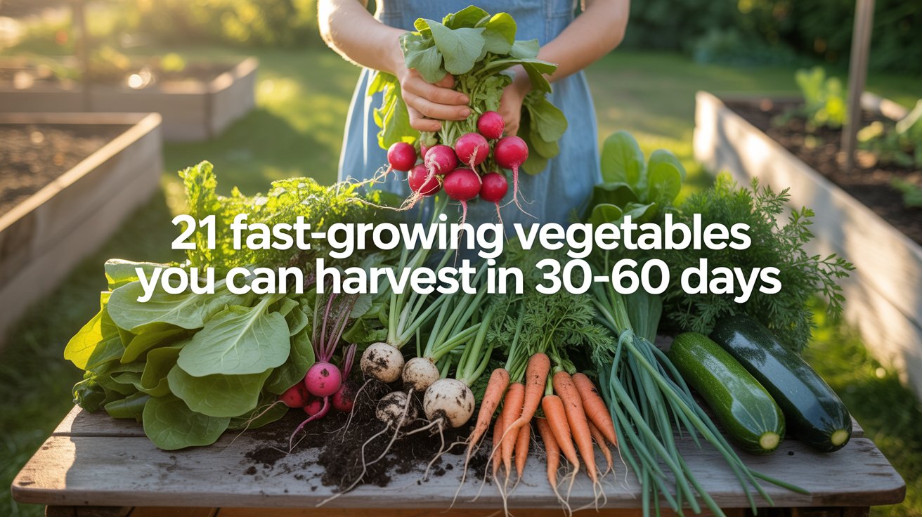 Fast-Growing Vegetables