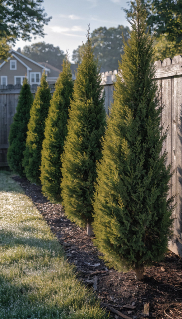 Emerald Green Arborvitae – The Classic Privacy Wall