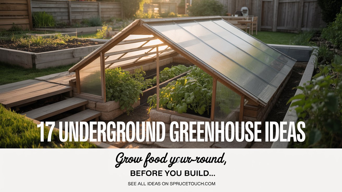 Underground Greenhouse Ideas