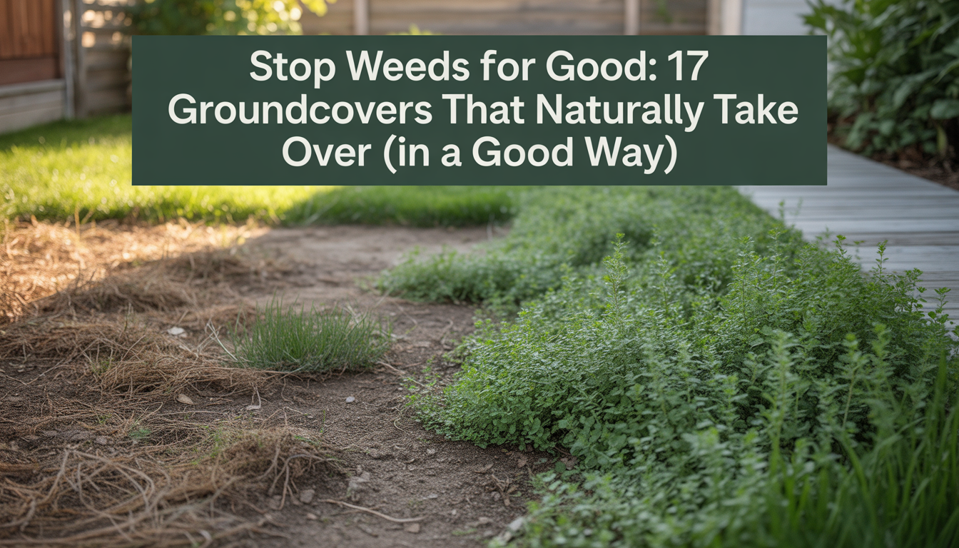 Groundcovers That Naturally Take Over