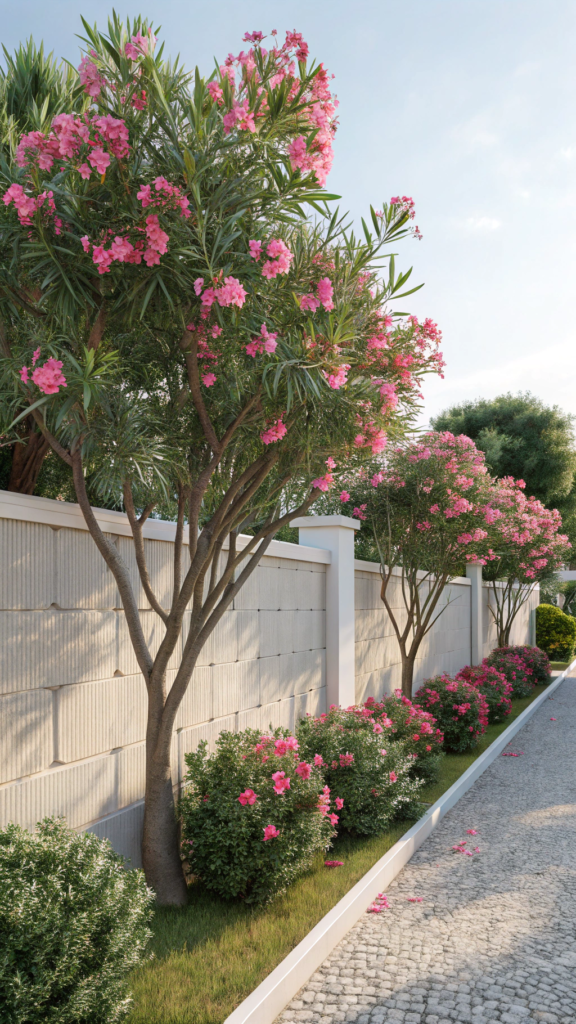 Oleander Trees – Flowering Privacy Screen