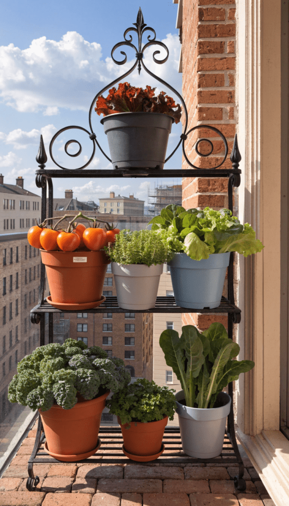 Tiered Plant Stand (Compact Organization)