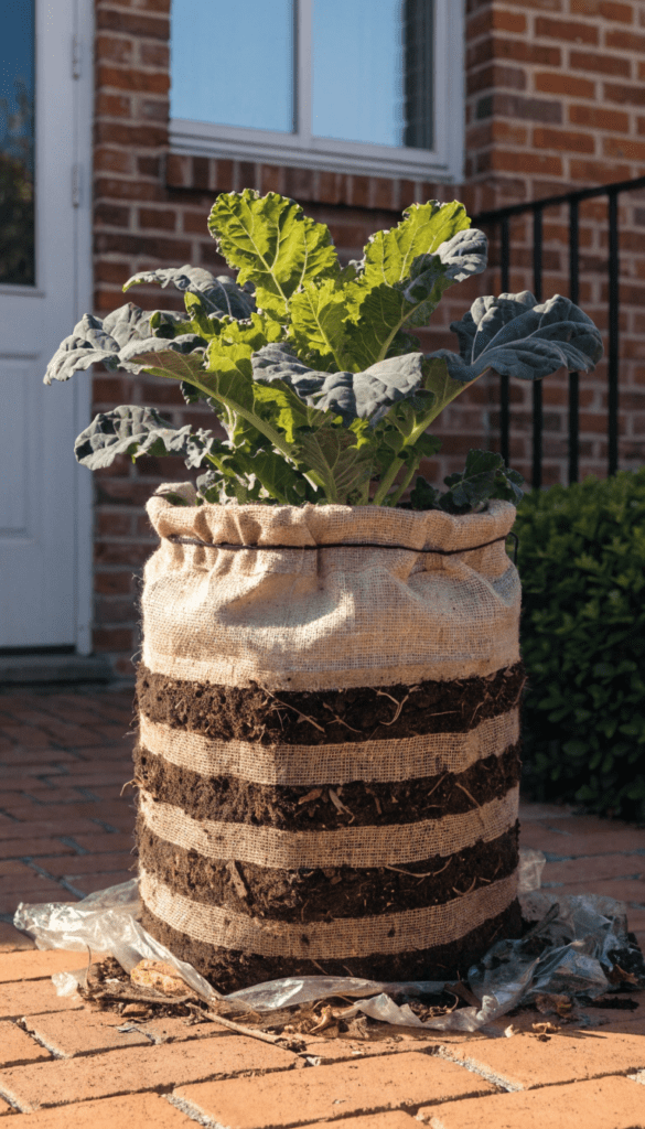 Compost + Grow Bag Combo (Ultimate Small-Space Loop)