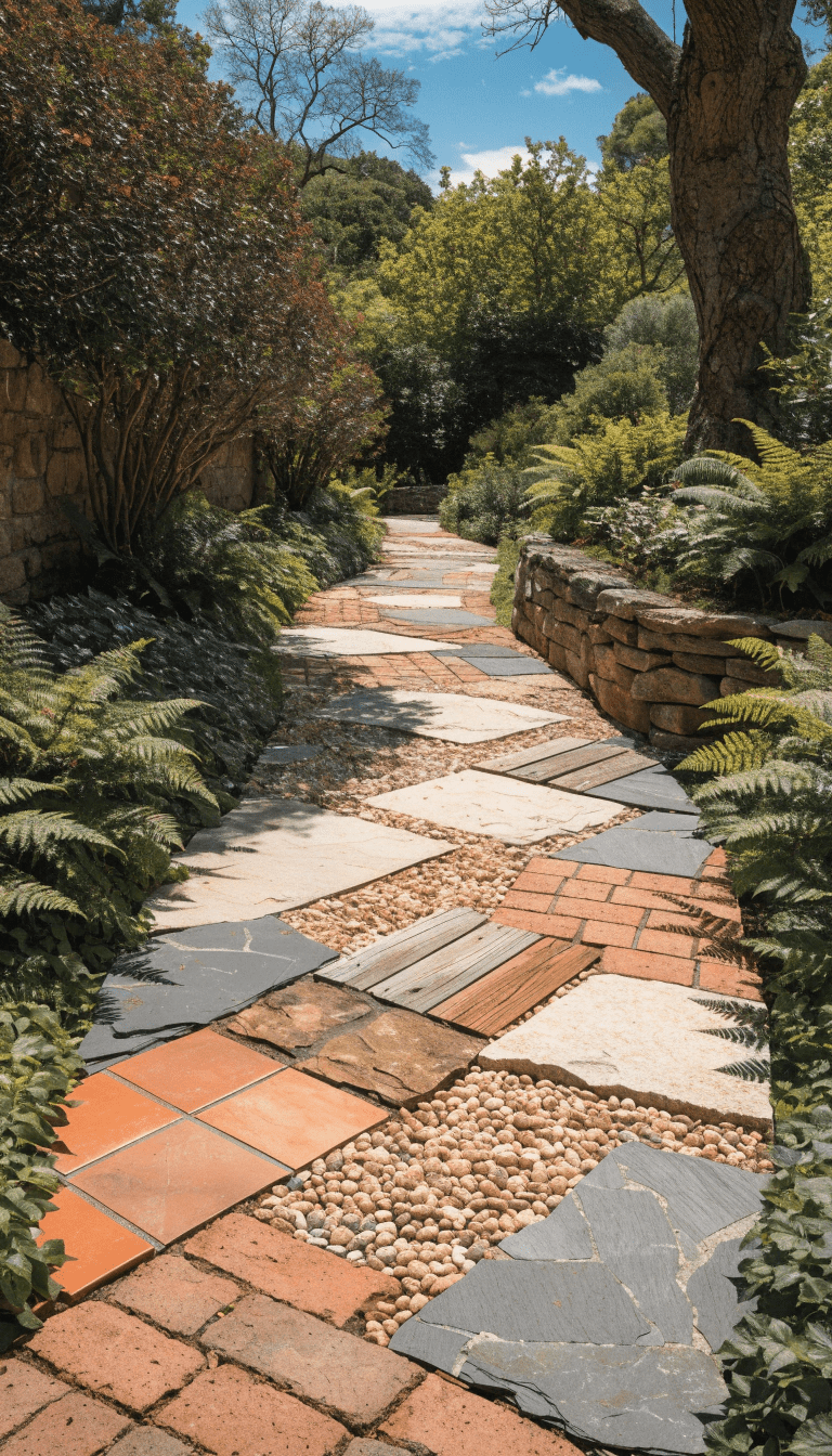 17 Stunning DIY Garden Path Ideas on a Budget (That Look Expensive!)