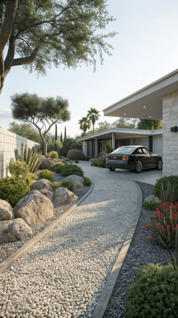 Permeable Gravel Driveway (Functional + Stylish)