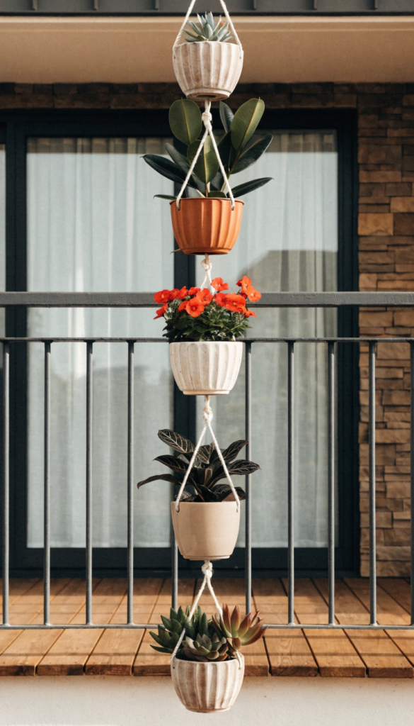 Rope Hanging Pot System (Minimalist Look)
