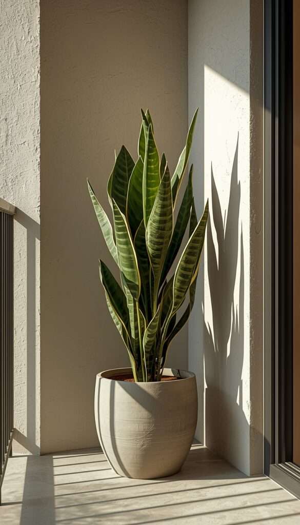 Snake Plant — The “Set It and Forget It” Hero