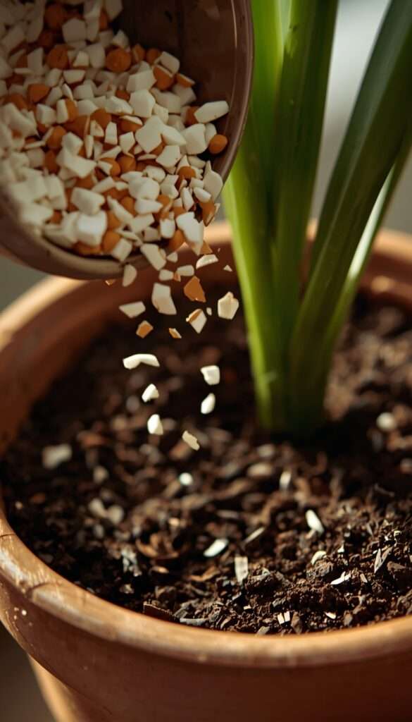 Eggshell & Coffee Ground Micro-Composting (Quick Nutrient Boost)
