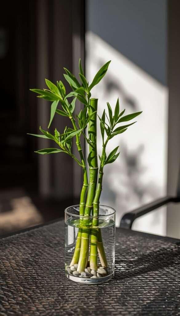 Lucky Bamboo — Minimalist & Low-Light Friendly