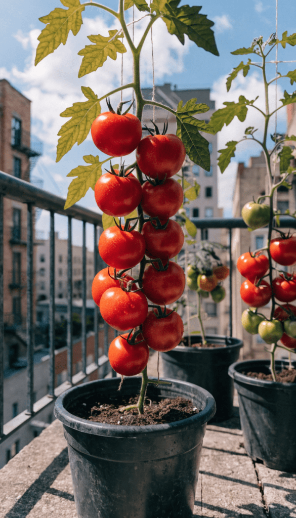 Vertical Tomato String System (High Yield Trick)